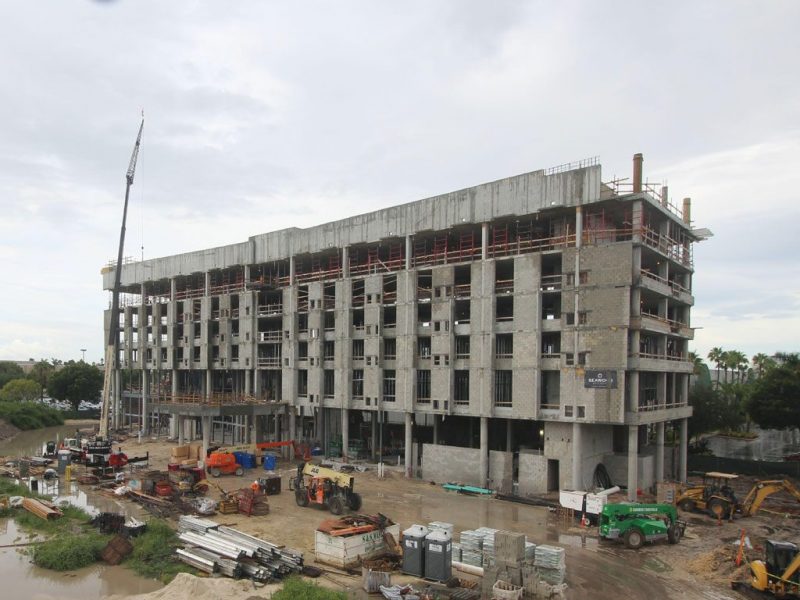 Double Tree in Doral FL - Concrete Shell and Block work, mid-rise construction 2